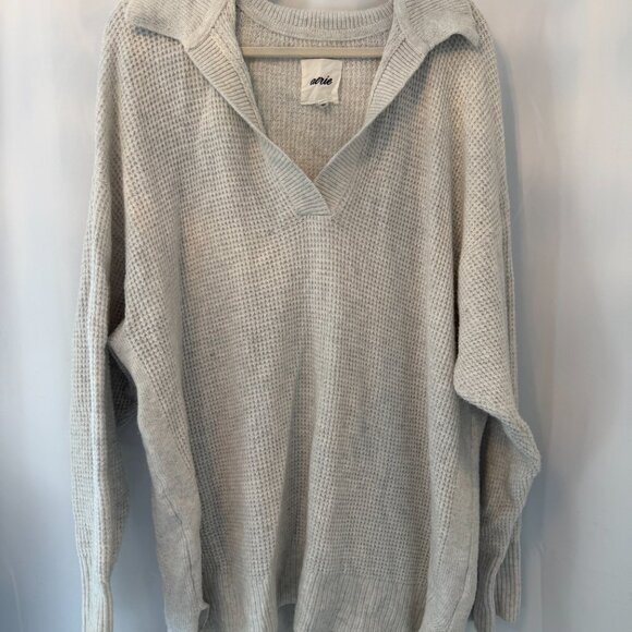 Aerie Oversized Waffle Knit Sweater Top - Picture 1 of 2